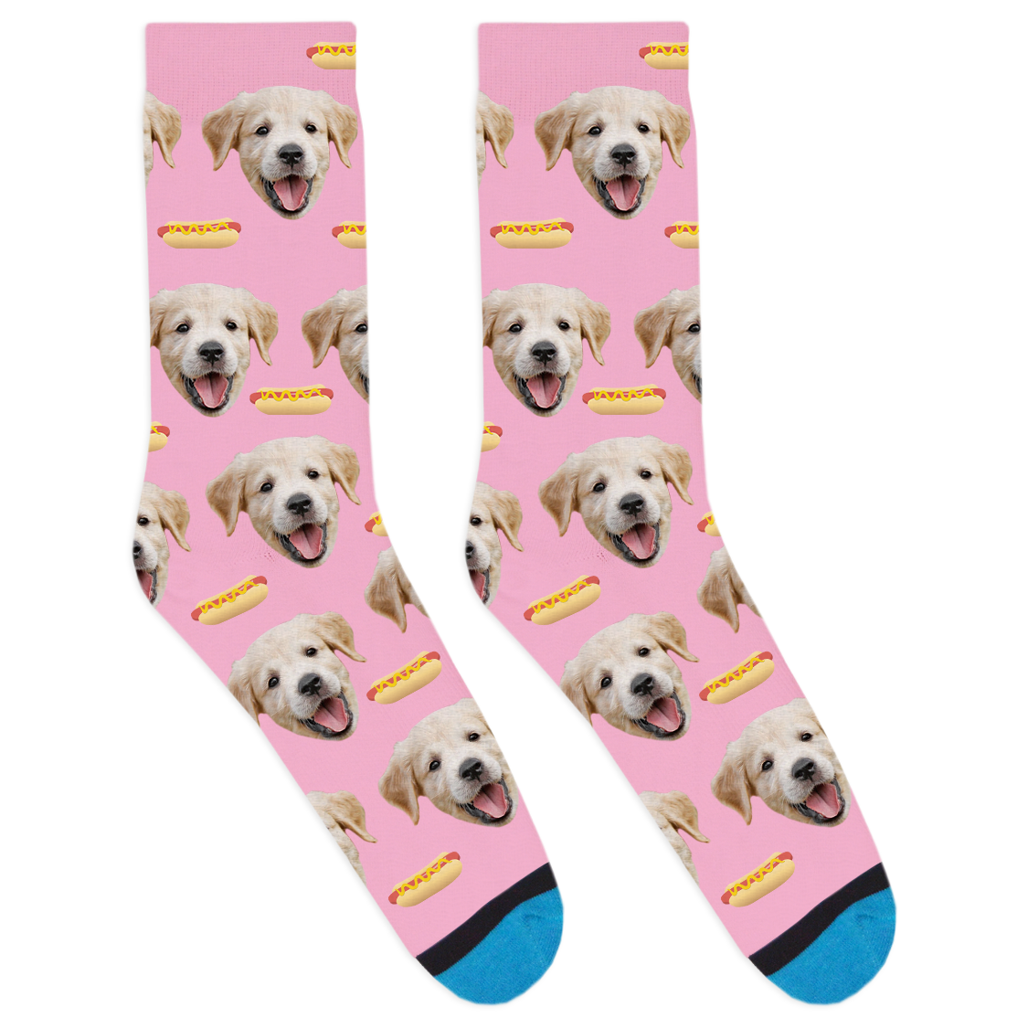 Custom Hotdog Socks