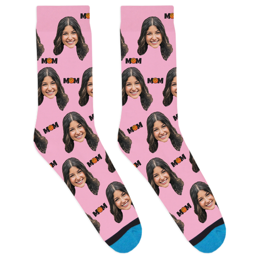 Custom Basketball Mom Socks