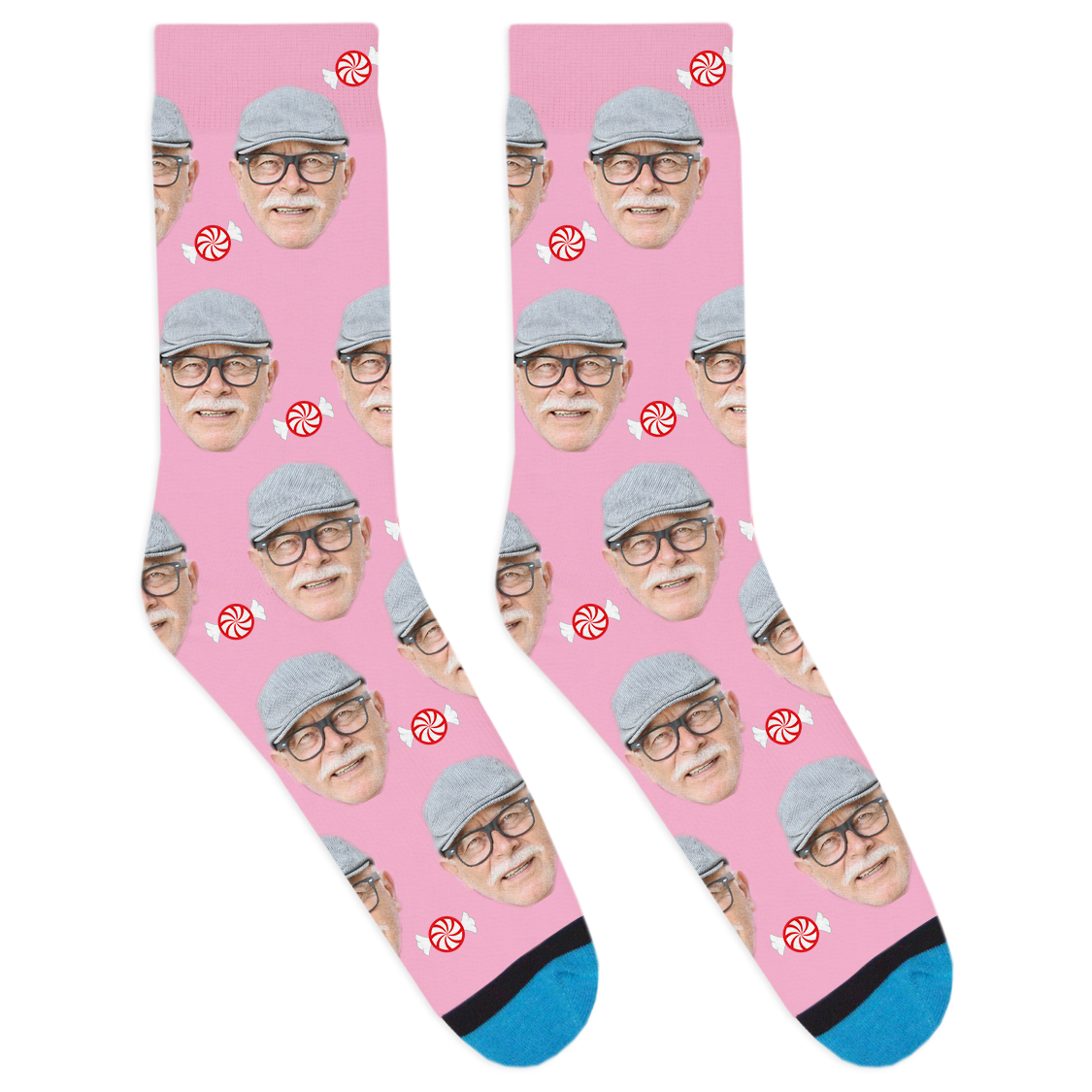 Custom Christmas Candy Socks