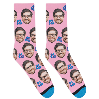 Custom #1 Dad Socks