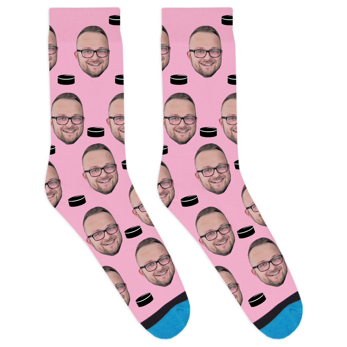 Custom Hockey Puck Socks