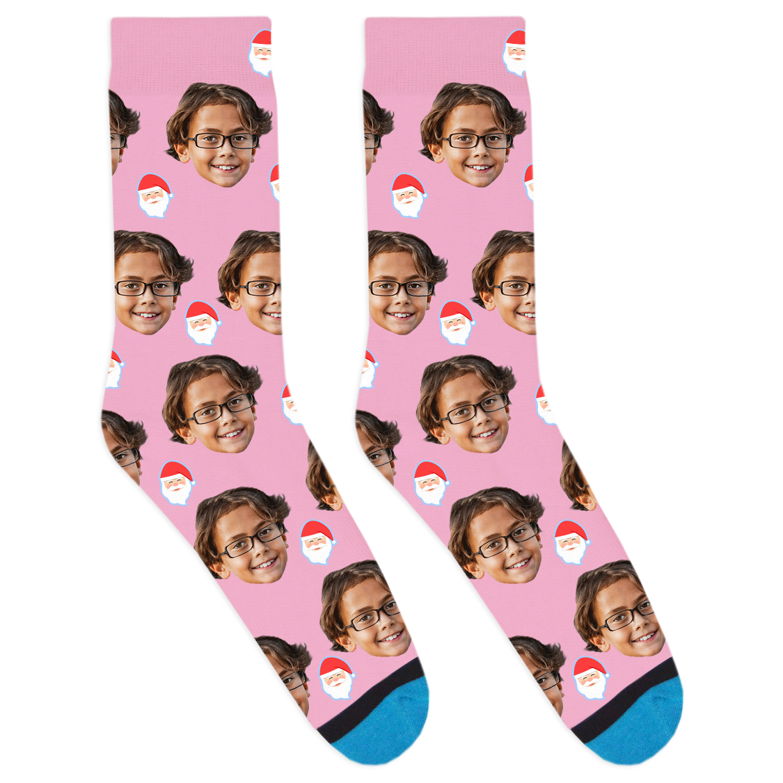 Custom Santa Claus Socks