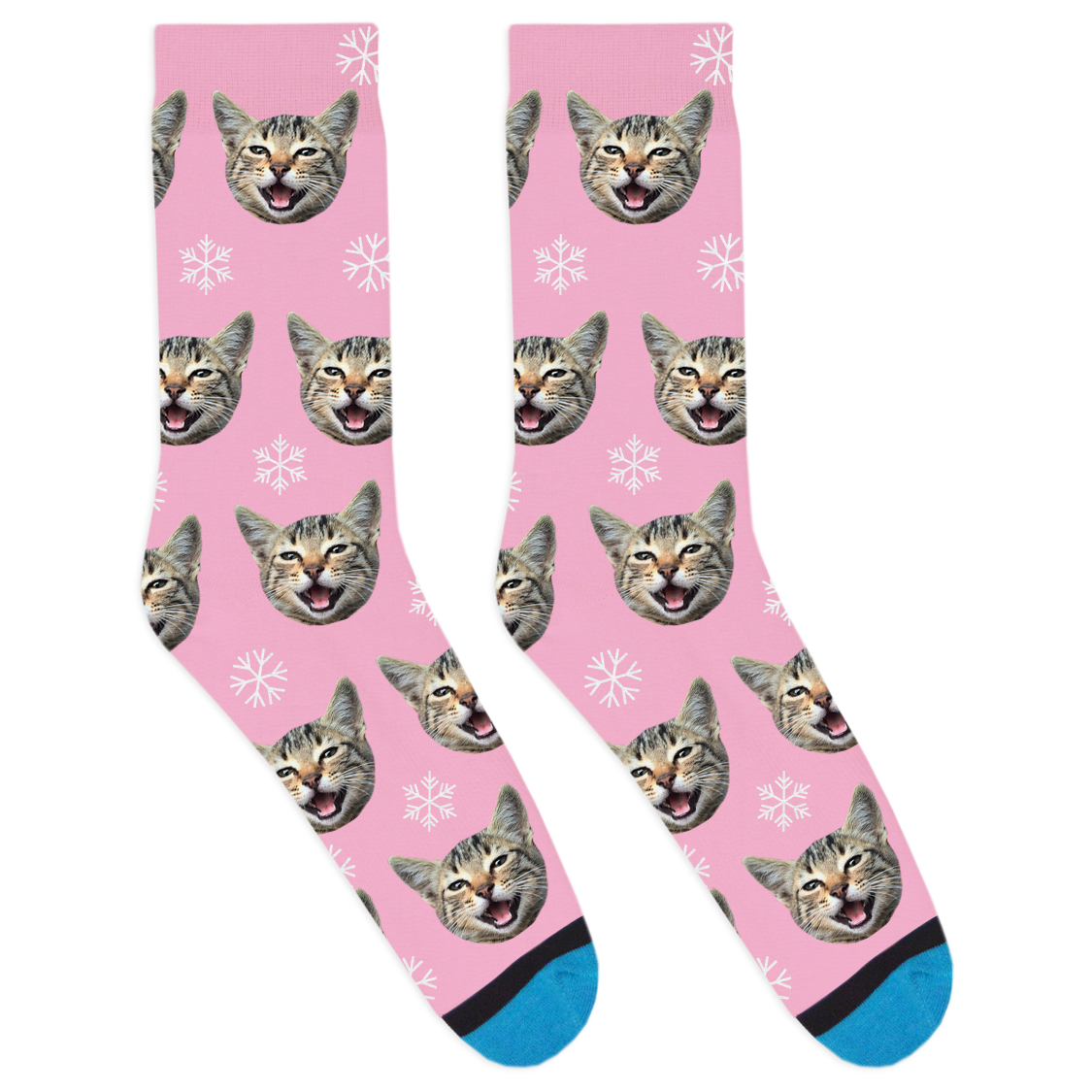 Custom Snowflake Socks