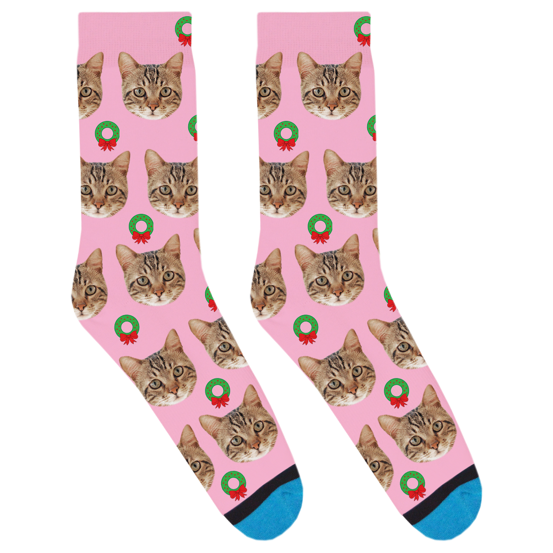 Custom Wreath Socks