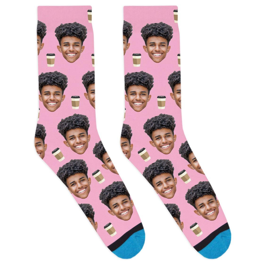 Custom Coffee To Go Socks