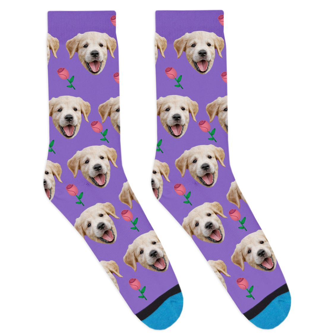 Custom Roses Socks