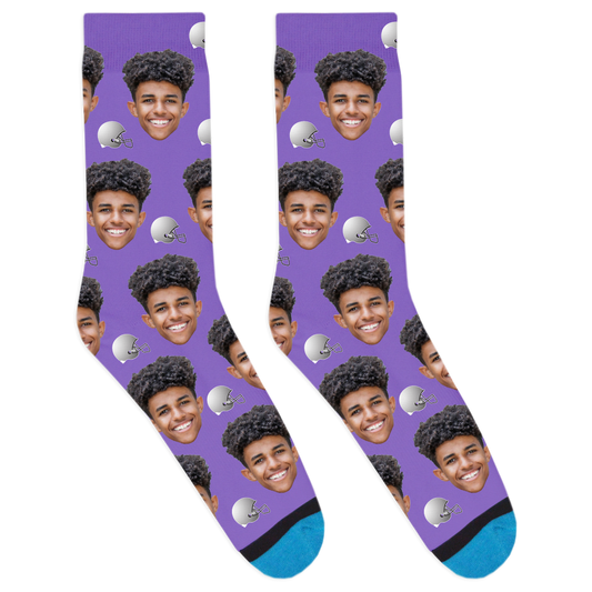Custom Football Helmet Socks