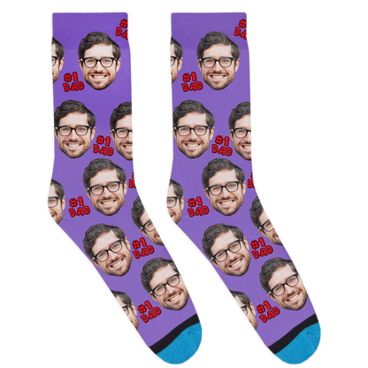 Custom #1 Dad Socks