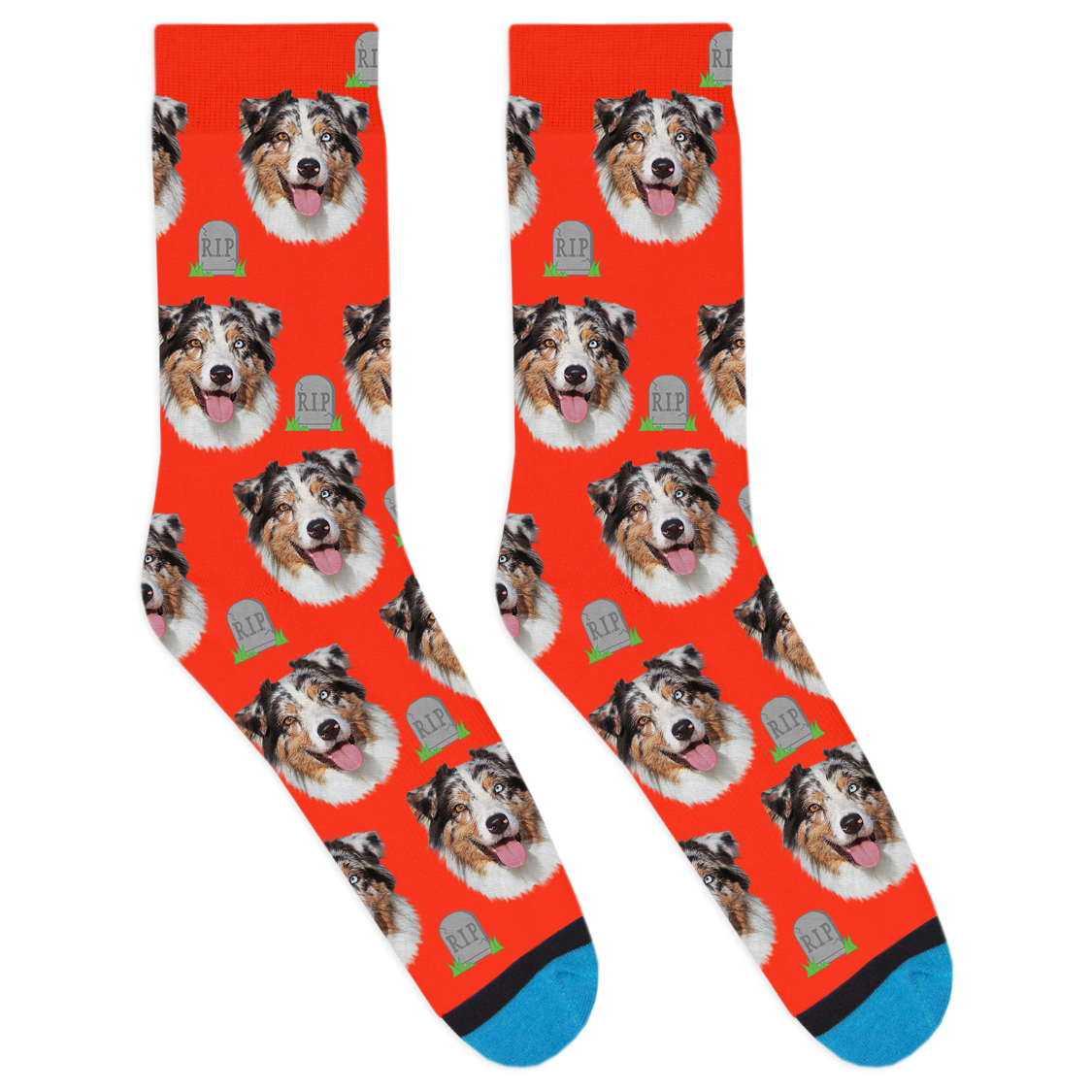 Custom Tombstone Socks