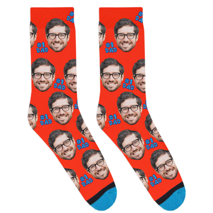 Custom #1 Dad Socks