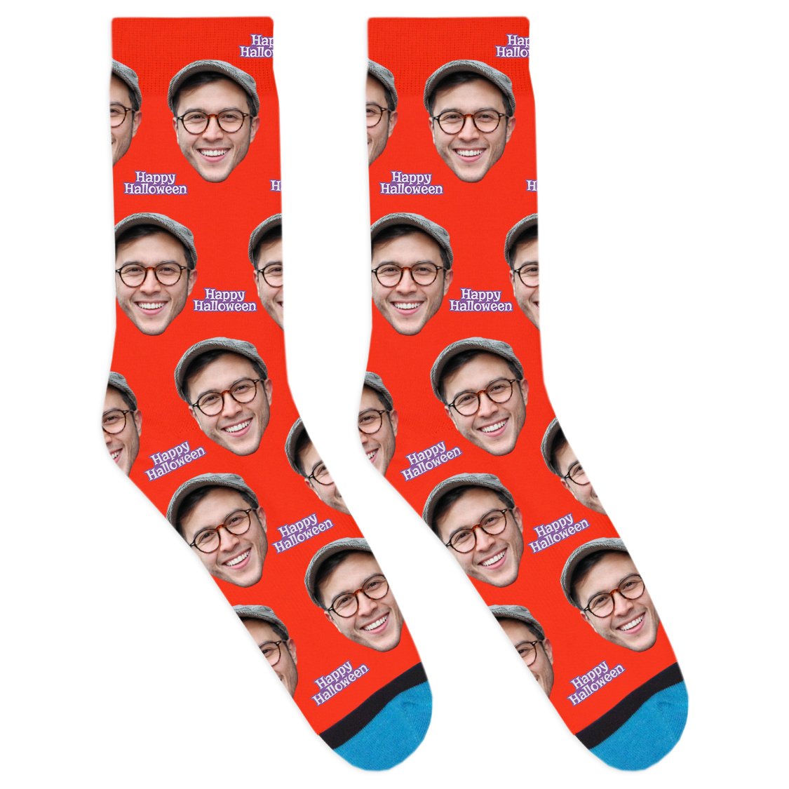 Custom Happy Halloween Socks