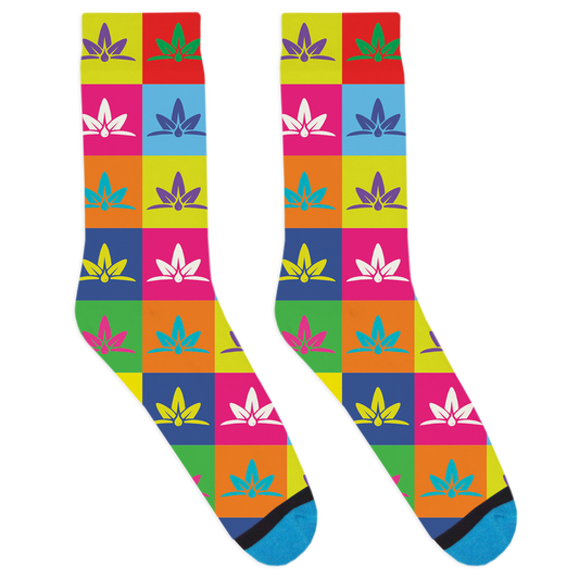 Riverbluff Logo Pop Art Socks
