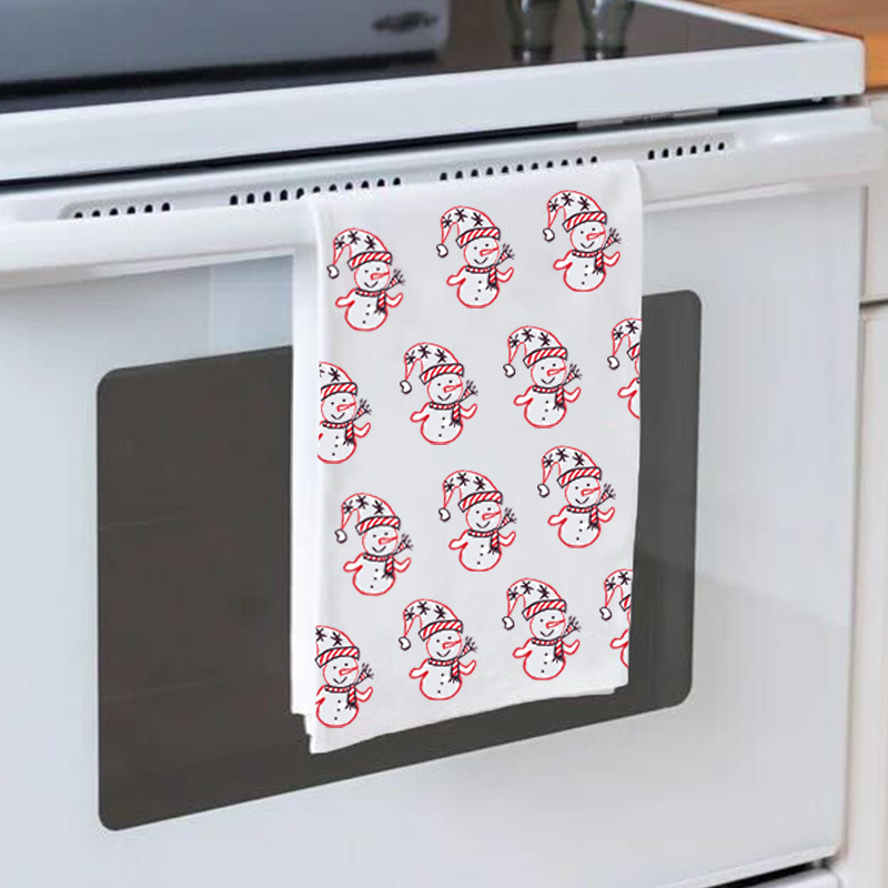Custom Drawing Tea Towel