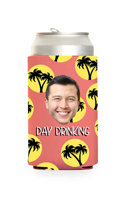 Custom Day Drinking Can Cooler