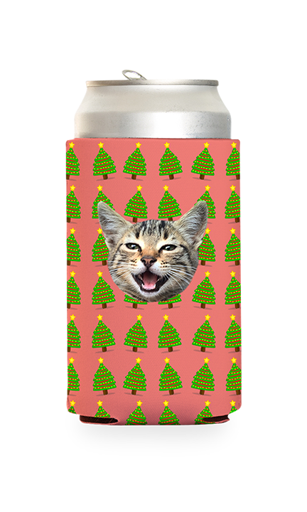 Custom Christmas Trees Can Cooler