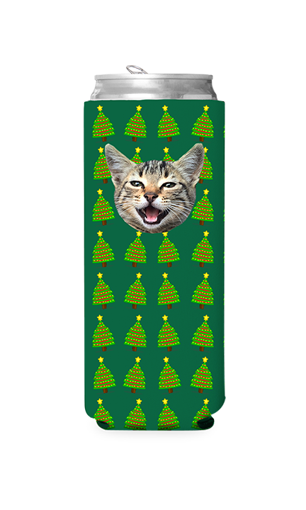 Custom Christmas Trees Can Cooler