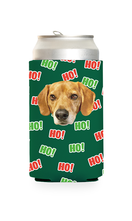 Custom HoHoHo Can Cooler