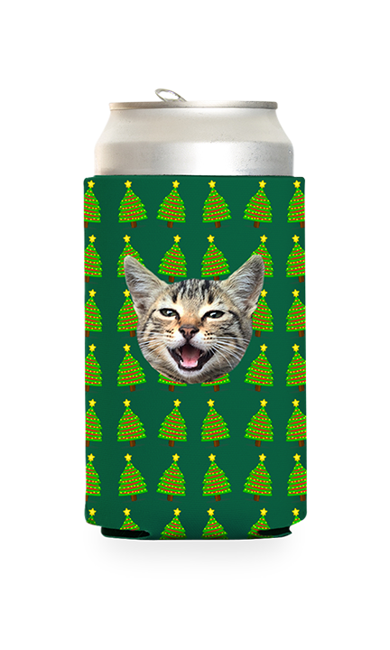 Custom Christmas Trees Can Cooler