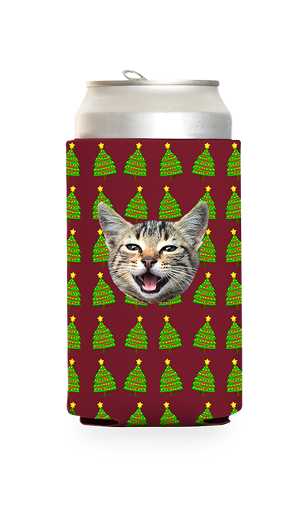 Custom Christmas Trees Can Cooler