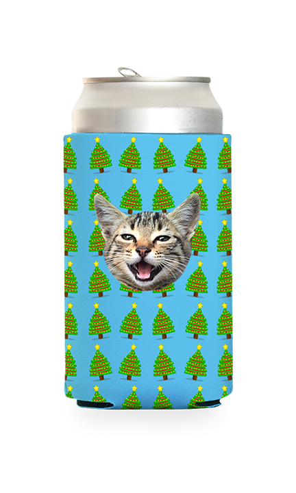 Custom Christmas Trees Can Cooler