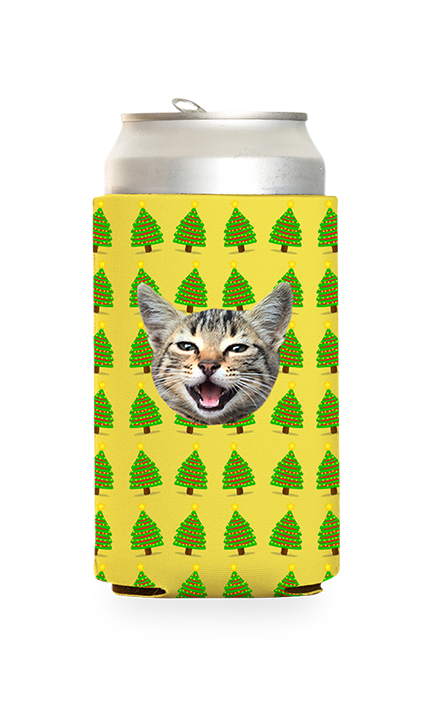 Custom Christmas Trees Can Cooler