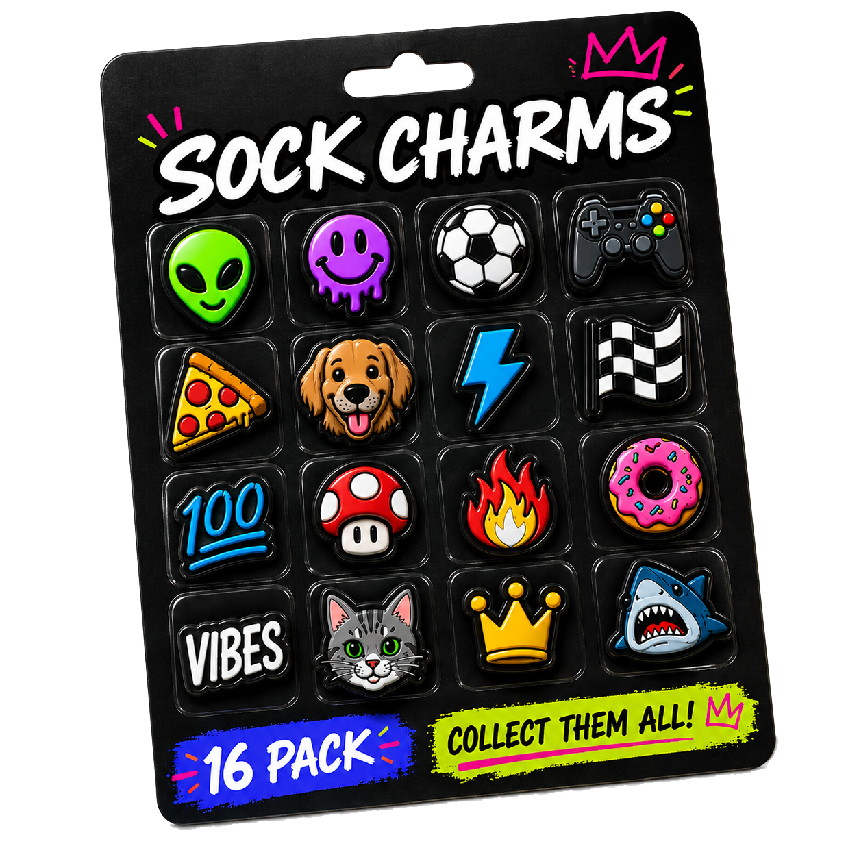 Sock Charms - Street Pack