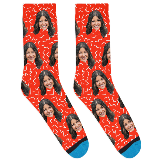 Custom Zigzag Socks