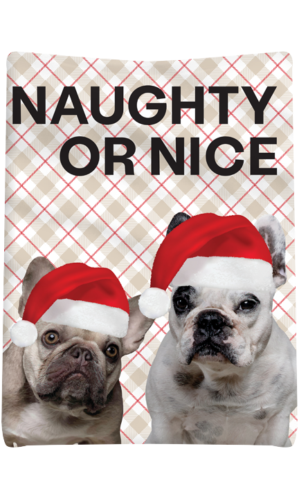 Naughty or Nice - Walter and Charlotte Blanket