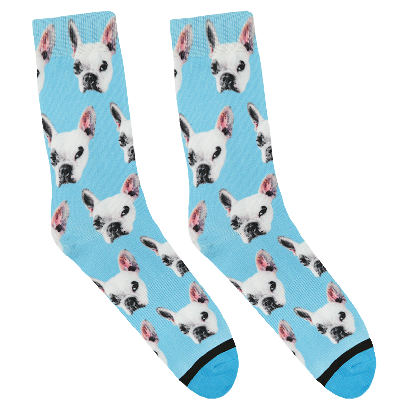 Walter Geoffrey the Frenchie Socks