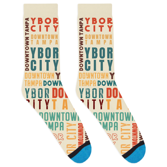 Ybor City Type Socks