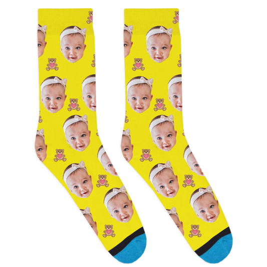 Custom Teddybear Socks