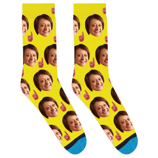 Custom Foam Finger Socks