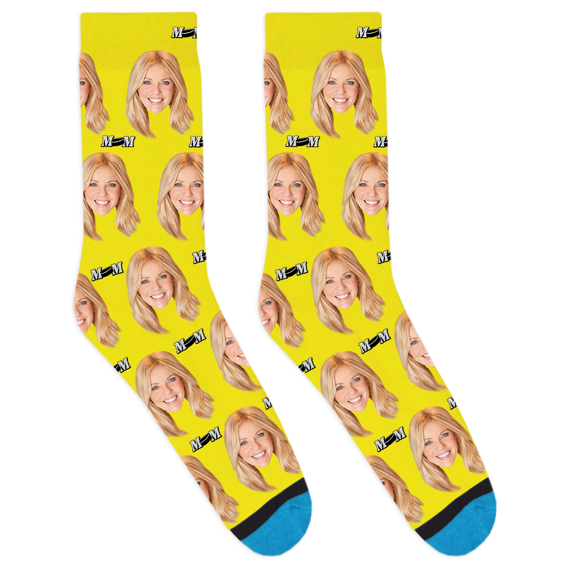 Custom Hockey Mom Socks