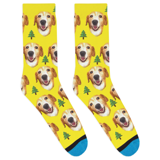Custom Christmas Tree Socks