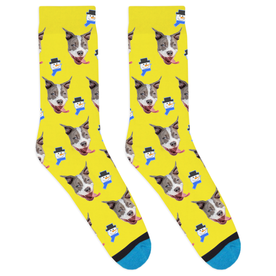 Custom Snowman Socks