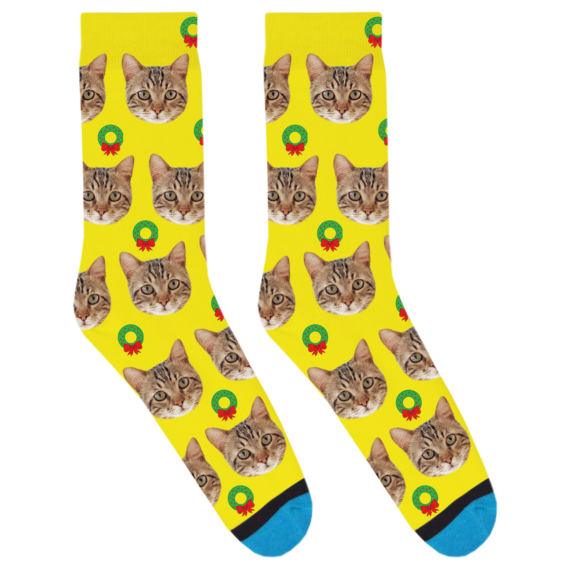 Custom Wreath Socks