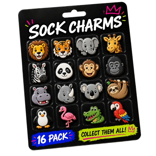 Sock Charms - Zoo Pack